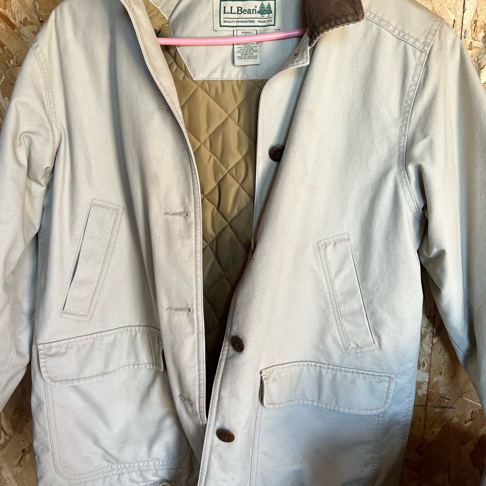 Womens LL Bean Jacket Barn Coat